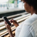 Customer on mobile